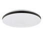 Preview: Brilliant Livio LED Deckenleuchte LED 38,5cm 24W Warmweiß Weiß Schwarz G80962/76
