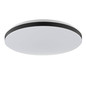 Preview: Brilliant Livio LED Deckenleuchte LED 38,5cm 24W Warmweiß Weiß Schwarz G80962/76