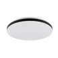 Preview: Brilliant Livio LED Deckenleuchte LED 38,5cm 20W Weiß Schwarz Nachtlicht, Timer G80964/76