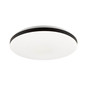 Preview: Brilliant Livio LED Deckenleuchte LED 38,5cm 20W Weiß Schwarz Nachtlicht, Timer G80964/76