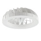 Preview: Brilliant Fanora LED Deckenleuchte 46cm mit Ventilator 30W Weiß Ventilator, Nachtlicht, Timer G81080/05