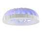 Preview: Brilliant Fanora LED Deckenleuchte 46cm mit Ventilator 30W Weiß Ventilator, Nachtlicht, Timer G81080/05