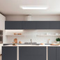 Preview: Brilliant Lumaro LED Deckenaufbau-Paneel 96x25cm 24W IP44 Weiß Nachtlicht, Timer G81995/85