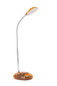 Preview: Brilliant Timmi LED Tischleuchte 1,5W Tageslichtweiß Transparent Orange G92927/07