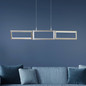 Preview: Brilliant Tunar LED Pendelleuchte, 3-flammig 34W Warmweiß Aluminium G93450/21