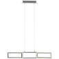Preview: Brilliant Tunar LED Pendelleuchte, 3-flammig 34W Warmweiß Aluminium G93450/21