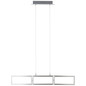 Preview: Brilliant Tunar LED Pendelleuchte, 3-flammig 34W Warmweiß Aluminium G93450/21