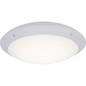 Preview: Brilliant Medway LED Außenwand- und Deckenleuchte 31cm 12W Neutralweiß IP66 Weiß G96053/05