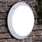 Preview: Brilliant Medway LED Außenwand- und Deckenleuchte 31cm 12W Neutralweiß IP66 Weiß G96053/05