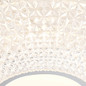 Preview: Brilliant Nunya LED Deckenleuchte 42cm 24W Warmweiß Weiß Chrom G97011/05