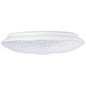 Preview: Brilliant Nunya LED Deckenleuchte 42cm 24W Warmweiß Weiß Chrom G97011/05