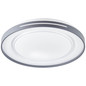 Preview: Brilliant Barty LED Wand- und Deckenleuchte 48cm 30W Weiß Dunkelgrau Nachtlicht, Timer G97158/72