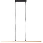 Preview: Brilliant Arion LED Pendelleuchte 22W Warmweiß Schwarz Holz FSC® G99072/76