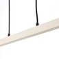 Preview: Brilliant Arion LED Pendelleuchte 22W Warmweiß Schwarz Holz FSC® G99072/76