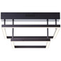 Preview: Brilliant Ranut LED Deckenleuchte, 2-flammig 34W Warmweiß Schwarz Memory Funktion G99493/06