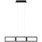 Preview: Brilliant Ranut LED Pendelleuchte, 3-flammig 34W Warmweiß Schwarz Memory Funktion G99495/06