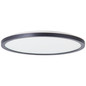 Preview: Brilliant Brennan LED Deckenaufbau-Paneel 30cm 17,5W Neutralweiß IP44 Schwarz Weiß Memory Funktion G99653/26