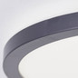 Preview: Brilliant Brennan LED Deckenaufbau-Paneel 30cm 17,5W Neutralweiß IP44 Schwarz Weiß Memory Funktion G99653/26