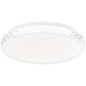 Preview: Brilliant Dasie LED Deckenleuchte 29,5cm 12W Neutralweiß Weiß Sternenglanz G99700/05
