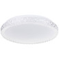 Preview: Brilliant Dasie LED Deckenleuchte 29,5cm 12W Neutralweiß Weiß Sternenglanz G99700/05