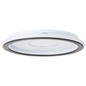 Preview: Brilliant Vegas LED Deckenleuchte 25cm 20W Warmweiß Weiß Schwarz G99701/76