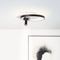 Preview: Brilliant Eunomia LED Deckenleuchte 35x30cm, 2-flammig 30W Warmweiß Schwarz Weiß Memory Funktion G99753/76
