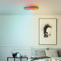 Preview: Brilliant Heida LED Deckenaufbau-Paneel 48cm 30W Schwarz Memory Funktion, Nachtlicht G99786/06