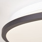 Preview: Brilliant Heida LED Deckenaufbau-Paneel 48cm 30W Schwarz Memory Funktion, Nachtlicht G99786/06