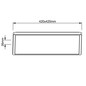 Preview: Brilliant Milton LED Deckenaufbau-Paneel 42x42cm 24W Neutralweiß Weiß G99877A05