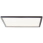 Preview: Brilliant Sorell LED Deckenaufbau-Paneel 42x42cm 24W Schwarz Weiß Memory Funktion, Nachtlicht, Timer G99881A76