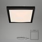 Preview: Briloner FLEDO LED Deckenleuchte 12W Weiß-Schwarz Warmweiss