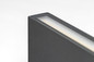 Preview: CMD LED Wandaußenleuchte 2x5W Warmweiss IP54 Anthrazit CMD-9070
