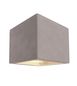 Preview: Deko-Light Wandaufbauleuchte Cube, G9, max. 25W, Beton, grau 341183