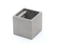 Preview: Deko-Light Wandaufbauleuchte Cube, G9, max. 25W, Beton, grau 341183