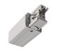 Preview: Deko-Light Schienensystem 3-Phasen 230V, D Line elektrischer Einspeiser links grau 710010