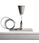 Preview: Deko-Light Schienensystem 3-Phasen 230V, D Line Seilabhängungshalter mit Deckenrosette 1,5m grau 710049