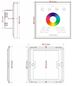 Preview: Deko-Light Controller, Touchpanel RF Color + White,2W 843021