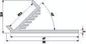 Preview: Deko-Light Winkel-Profil 45° AV-01-20 für 22 mm LED Stripes, Aluminium, eloxiert,2m 970460