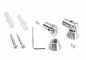 Preview: Deko-Light Universal Halteclip Aufnahme (schwenkbar) Set 2 Stk, Metall, Silber 987080
