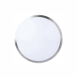 Preview: Dotlux 3372-399120 LED-Leuchte LUNAsilver Ø330mm 18W COLORselect IP44
