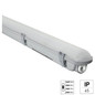 Preview: e2 LED Feuchtraum-Wannenleuchte 120cm Multi M 36W neutralweiss 4000K IP65 Grau