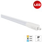 Preview: e2 LED Feuchtraum-Lichtleiste 110cm Plus3 M 36W CCT warm-/neutral-/tageslichtweiss 3000K/4000K/6000K IP65 Weiß