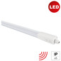 Preview: e2 LED Feuchtraum-Lichtleiste 110cm Plus M 36W neutralweiss 4000K Bewegungsmelder IP65 Weiß