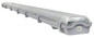 Preview: e2 LED Feuchtraum-Wannenleuchte T8 G13 158cm Classic L 2x 24W neutralweiss 4000K IP65 Grau