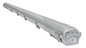 Preview: e2 Feuchtraum-Wannenleuchte T8 G13 158cm Classic Farm L IP69 Grau
