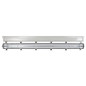 Preview: e2 LED Feuchtraum-Wannenleuchte T8 G13 128cm Classic-Power M 2x 18W neutralweiss 4000K IP65 Grau
