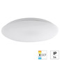 Preview: e2 LED Anbauleuchte, Deckenleuchte Rimini 480 45W CCT warm-/neutral-/tageslichtweiss 3000K/4000K/6000K IP54 Weiß Ø48cm
