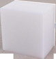 Preview: e2 LED Anbauleuchte, Deckenleuchte i-ART 100 4W CCT warm-/neutral-/tageslichtweiss 3000K/4000K/6000K IP65 Weiß 10x10cm