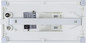 Preview: e2 LED Anbauleuchte, Deckenleuchte i-ART 200 8W CCT warm-/neutral-/tageslichtweiss 3000K/4000K/6000K IP65 Weiß 20x10cm