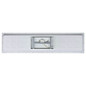 Preview: e2 LED Anbaupanel, Deckenleuchte Alva 36W CCT warm-/neutral-/tageslichtweiss 3000K/4000K/6500K Fernbedienung Weiß Stahl 119,5x29,5cm